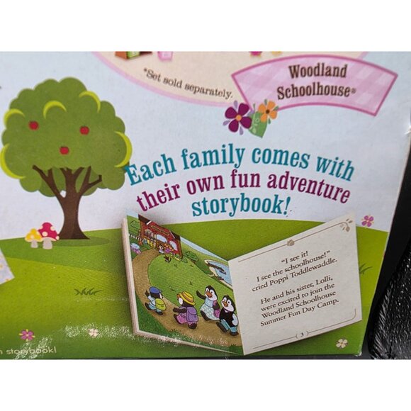 Lil Woodzeez Toddlewaddle Penguin Family Set With Storybook - Picture 6 of 7